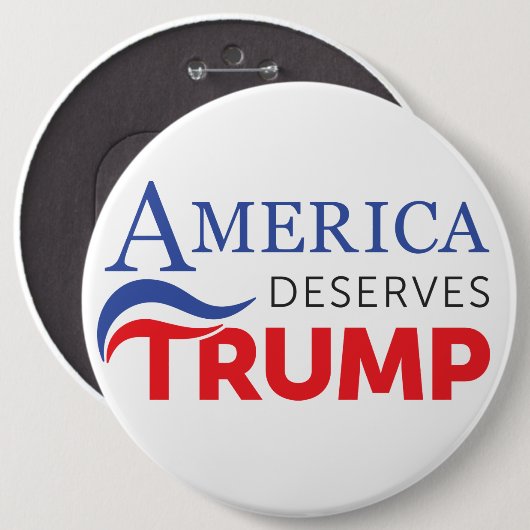 Trump Support Button (Voorkant /achterkant)