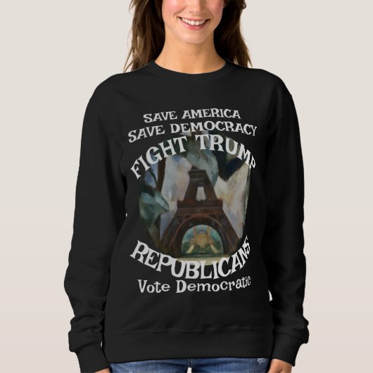 Trump Sweatshirt Vrouwen 36 37 38 39 40 41 42 43 4 (Voorkant)