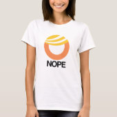 TRUMP SYMBOL - NOPE — Anti-Trump Design - T-shirt (Voorkant)