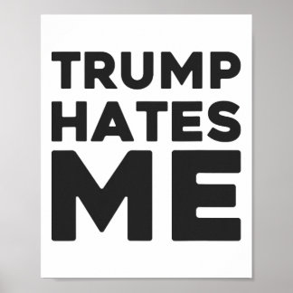 Trump T-shirt - Trump Haat Me Poster