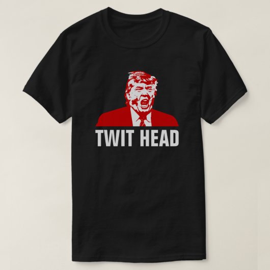 Trump T-Shirt: TWEEDE HOOFD T-shirt (Design voorkant)