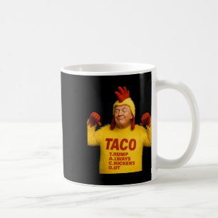 Trump Taco Trump gaat altijd door de knieën Koffiemok