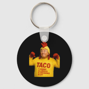 Trump Taco Trump Gaat Altijd Op Zijn Hoede  Sleutelhanger