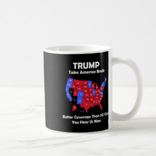 Trump Take America Byck VS kaart - Betere dekking Koffiemok