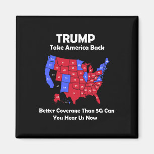Trump Take America Byck VS kaart - Betere dekking Magneet