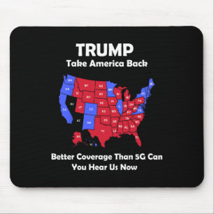 Trump Take America Byck VS kaart - Betere dekking Muismat