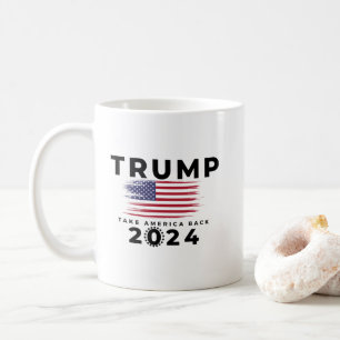 Trump Take America Terug 2024 Koffiemok