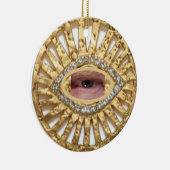 TRUMP TALISMAN KERAMISCH ORNAMENT (Rechts)