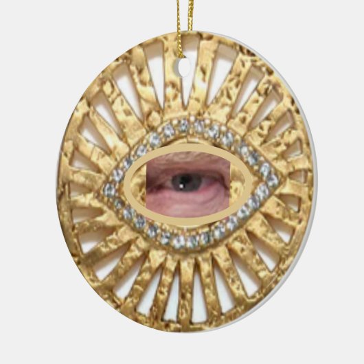 TRUMP TALISMAN KERAMISCH ORNAMENT (Links)