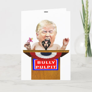 Trump Tantrum Birthday Card Kaart