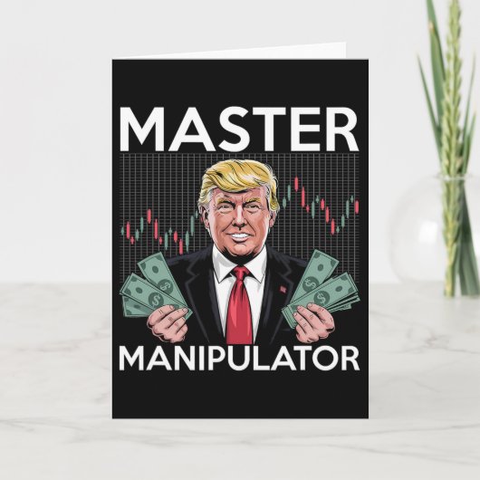 Trump Tarief Aandelenmarkt Crash Kaart (Voorkant)