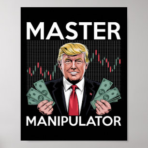 Trump-tarief beurscrash poster