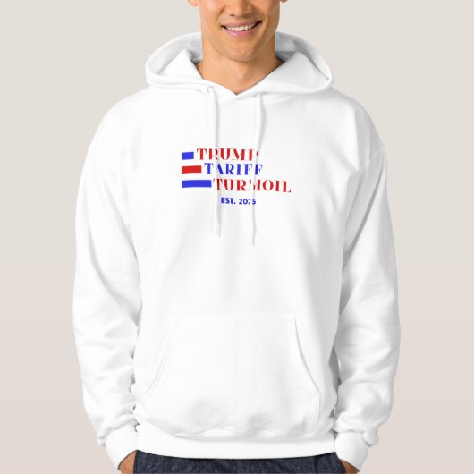 TRUMP-TARIEFONRUST HOODIE (Voorkant)