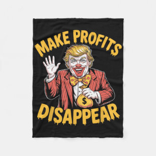 Trump Tarieven Recessie Meme Maak Winst Verdwijnen Fleece Deken