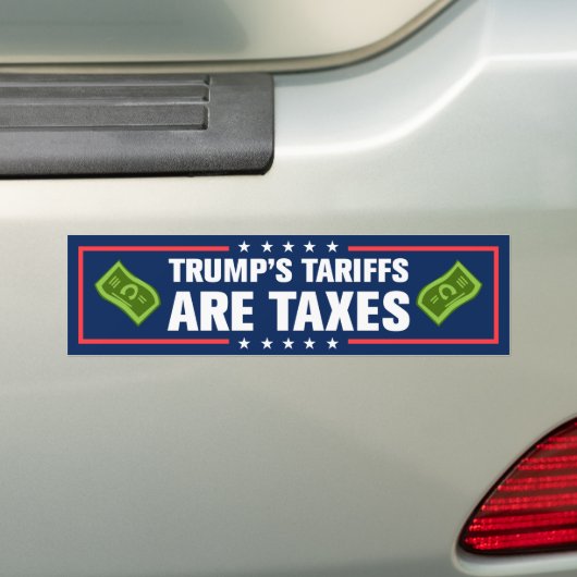 Trump-tarieven zijn anti-Trump-belastingen Bumpersticker (Op auto)