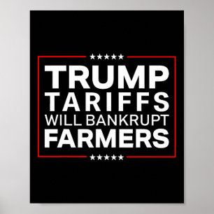 Trump-tarieven zullen failliet gaan bij protesten  poster