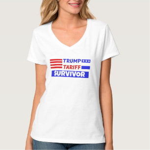TRUMP TARIFF SURVIVOR T-SHIRT