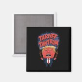 Trump Tariff Tantrum Viral Graphic Magneet (Voorkant / Achterkant)