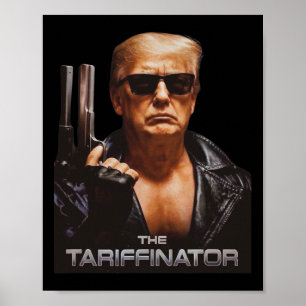 Trump Tariffinator Bevrijdingsdag Tariefdeal Manne Poster