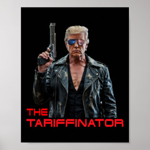 Trump Tariffinator Bevrijdingsdag Tariefdeal Poster