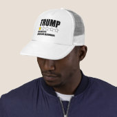 Trump - Te Fascistisch. Zou Niet Aanbevelen Trucker Pet (In situ)