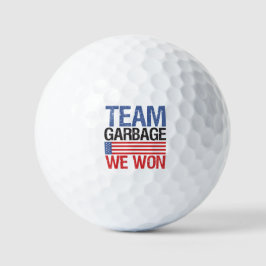 Trump - Team Garbage We hebben gewonnen Golfballen