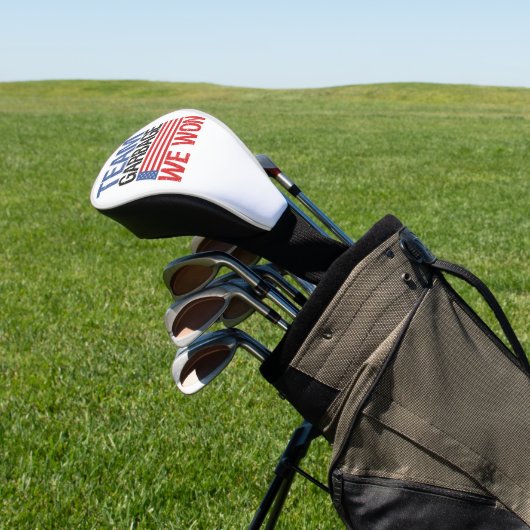 Trump - Team Garbage We hebben gewonnen Golfheadcover (Insitu)