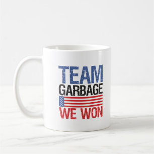 Trump - Team Garbage We hebben gewonnen Koffiemok
