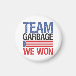 Trump - Team Garbage We hebben gewonnen Magneet