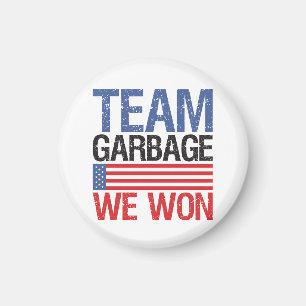 Trump - Team Garbage We hebben gewonnen Magneet