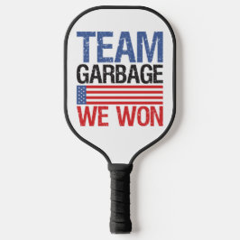 Trump - Team Garbage We hebben gewonnen Pickleball Paddle