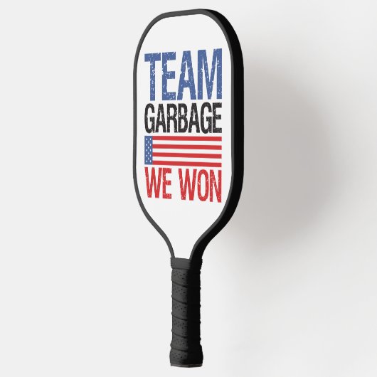 Trump - Team Garbage We hebben gewonnen Pickleball Paddle (Links)