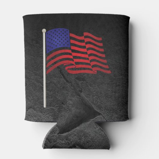 Trump-tekst op Black Rock Blikjeskoeler (Achterkant)