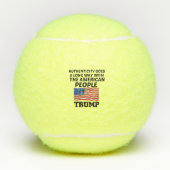 TRUMP TENNISBALLEN (Voorkant)