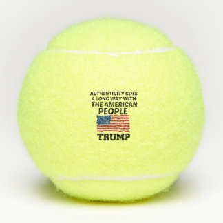 TRUMP TENNISBALLEN