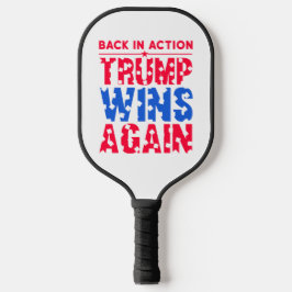 Trump - Terug in actie Trump wint opnieuw Pickleball Paddle