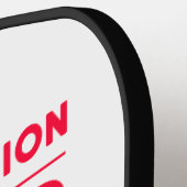 Trump - Terug in actie Trump wint opnieuw Pickleball Paddle (Links Detail)