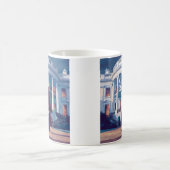 Trump: terugkeer van de Oranje man Koffiemok (Center)