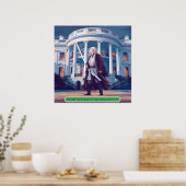 Trump: terugkeer van de Oranje man Poster (Keuken)