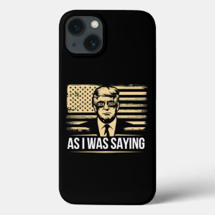 Trump Terwijl Ik Te Spreken Zijn Toespraking Verki Case-Mate iPhone Case
