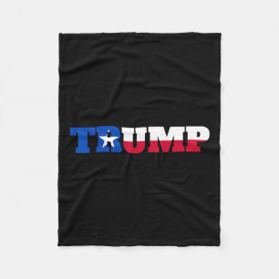 Trump Texans voor Trump Fleece Deken