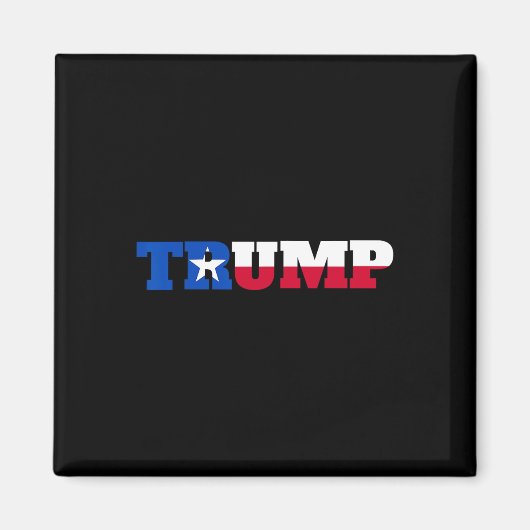Trump Texans voor Trump Magneet (Voorkant)