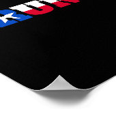 Trump Texans voor Trump Poster (Hoek)