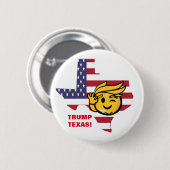 TRUMP TEXAS RONDE BUTTON 5,7 CM (Voorkant /achterkant)