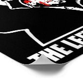 Trump Thank God The Left Can't Aim , Small, Black  Poster (Hoek)