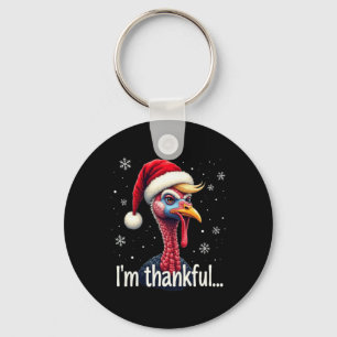 Trump Thanksgiving Christmasi'm Thankful Trump Won Sleutelhanger