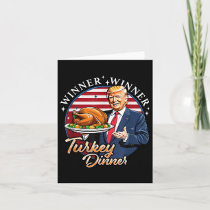 Trump Thanksgiving Humor Funny Trump Winnaar Kaart