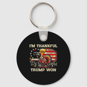 Trump Thanksgiving - Ik ben dankbaar dat Trump 202 Sleutelhanger