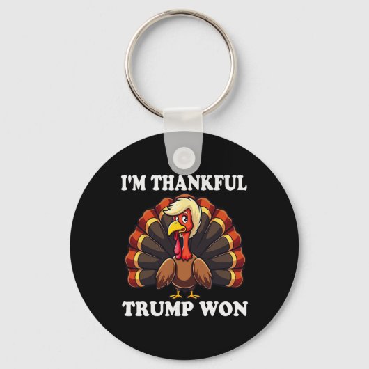 Trump Thanksgiving: "Ik ben dankbaar dat Trump de Sleutelhanger (Voorkant)