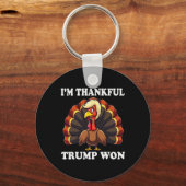 Trump Thanksgiving: "Ik ben dankbaar dat Trump de Sleutelhanger (Voorkant)